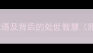 10个必知的言止成语及背后的处世智慧附职场应用指南
