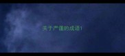 关于严谨的成语