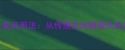 黄色成语大全及用法从传统文化到现代应用的全攻略