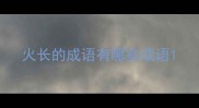 火长的成语有哪些成语