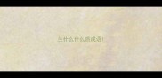 兰什么什么质成语