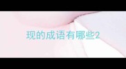 现的成语有哪些