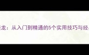 成语接龙从入门到精通的5个实用技巧与经典案例