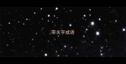 带关字成语