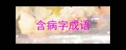 含病字成语