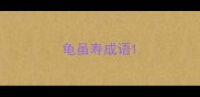 龟虽寿成语