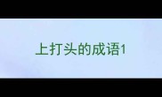 上打头的成语