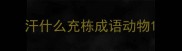 汗什么充栋成语动物