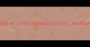 四字成语必学si字开头的经典成语及实用技巧轻松掌握中文精髓