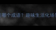 厕所里放鞭炮是哪个成语趣味生活化场景中的经典谜题