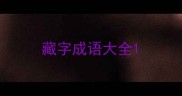 藏字成语大全