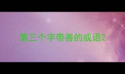 第三个字带善的成语