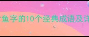 包含鱼字的10个经典成语及详细