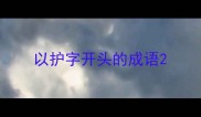 以护字开头的成语