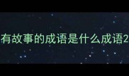 有故事的成语是什么成语