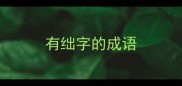 有绌字的成语