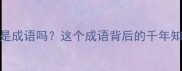 高山流水是成语吗这个成语背后的千年知音文化