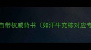 1成语自带权威背书如汗牛充栋对应专业深度