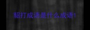 貂打成语是什么成语