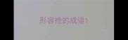 形容抢的成语
