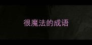 很魔法的成语
