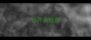 补开头成语