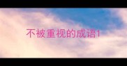不被重视的成语