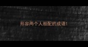 形容两个人般配的成语