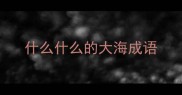什么什么的大海成语