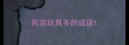 形容玩具多的成语
