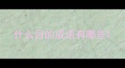 什么目的成语有哪些