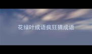 花绿叶成语疯狂猜成语