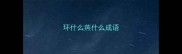 环什么燕什么成语