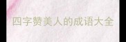 四字赞美人的成语大全